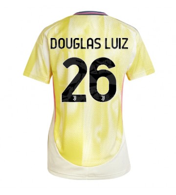 Juventus Douglas Luiz #26 Segunda Equipación Mujer 2024-25 Manga Corta